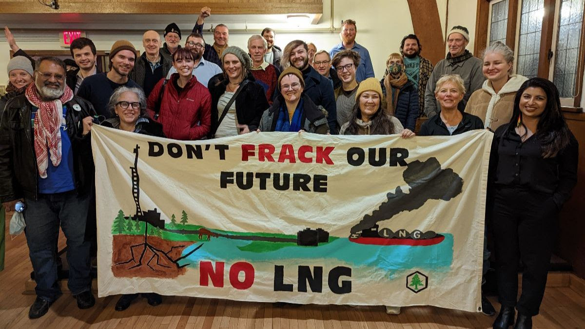 Activists gather to help stop fracking