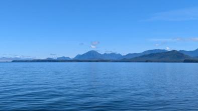 Lax Kw’alaams at the entrance to Portland Inlet where the Prince Rupert Gas Transmission Line would be built to feed the proposed Ksi Lisims LNG project.