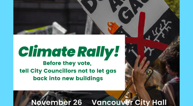 Climate rally invite