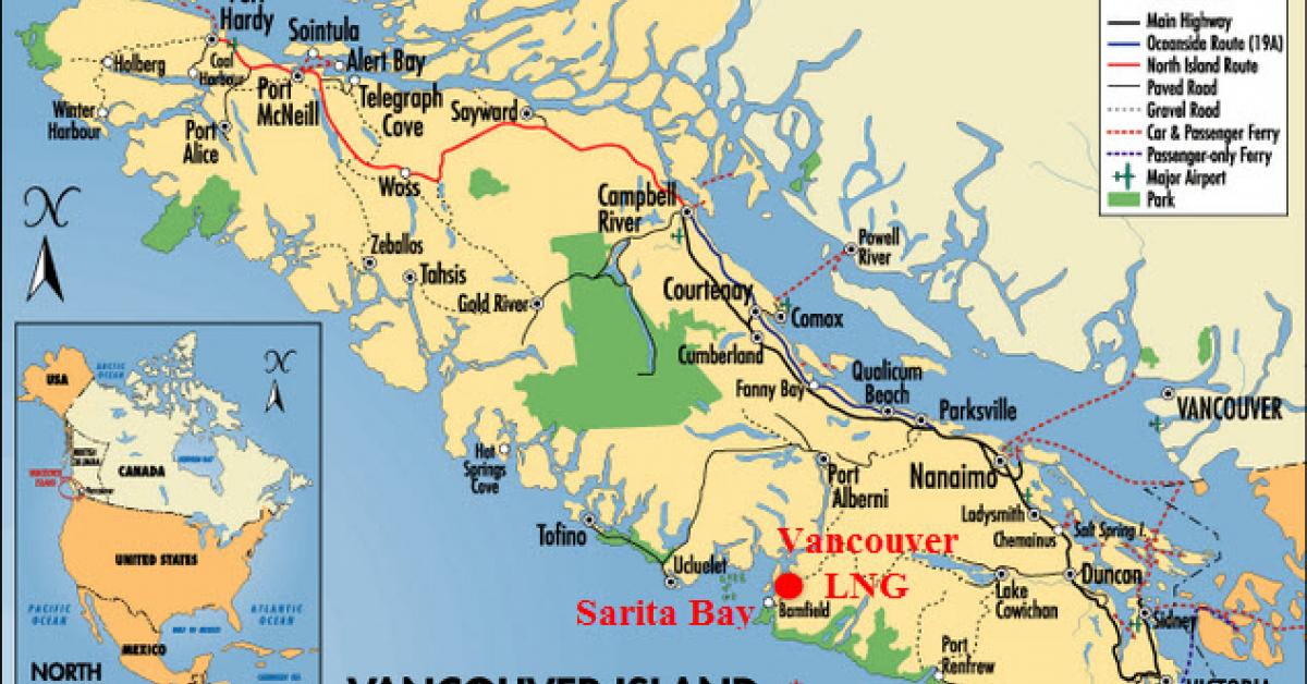 Vancouver Island First Nations Band signs agreement to develop LNG